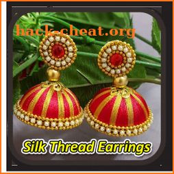 Silk Thread Earrings Design icon