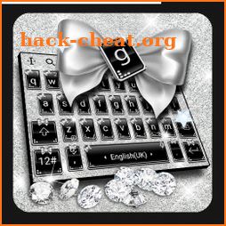Silver Heart Keyboard Theme icon