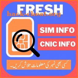 Sim Number Information CNIC icon