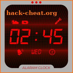 Simple Alarm Clock Xtreme Red – Alarmy icon