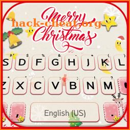 Simple Christmas Keyboard Background icon