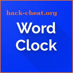 Simple Clock Widget - Word Clock icon