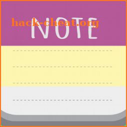 Simple Color Memo: Note, Alarm Reminder and Widget icon