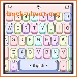 Simple Colorful Keyboard Theme icon