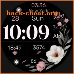 Simple Floral Watch Face icon