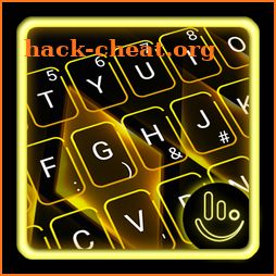 Simple Gold Keyboard Theme icon