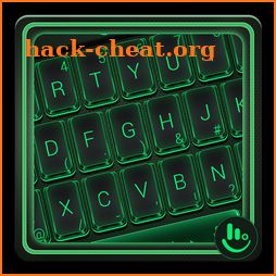 Simple Neon Green Keyboard Theme icon