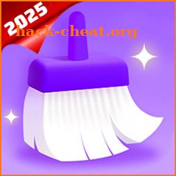 Simple phone cleaner icon