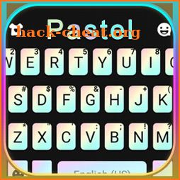 Simple Soft Pastel Keyboard Theme icon