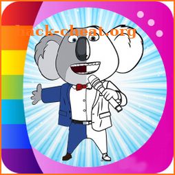 Sing 2 Game Coloring Book icon
