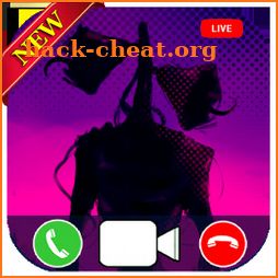 siren head video call & chat simulator prank 2020 icon