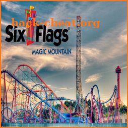 Six Flags Magic Mountain Park Map 2019 icon
