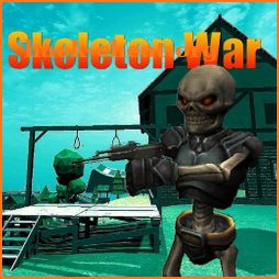 Skeleton War: Free 3D FPS Shooting Game icon