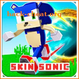 Skin Sonic Minecraft PE icon