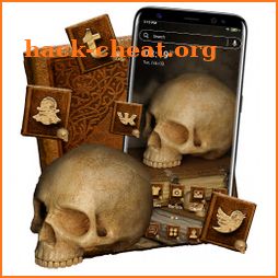 Skull Book Launcher Theme icon