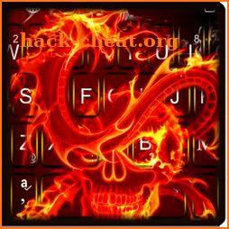 Skull Dragon Keyboard Theme icon