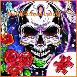 Skull Jigsaw Puzzles, Jigsaw Puzzle Games Offline icon