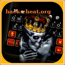 Skull Love Keyboard Theme icon