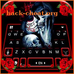Skull Lovers Keyboard Background icon