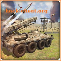 Sky army missile launcher war icon