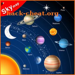 Sky Galaxy Map 3d - Stars Astronomy Education icon