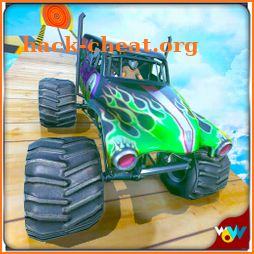 Sky Ramp Monster Truck Stunts Racing Challenge icon