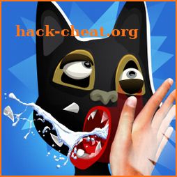 Slap Champ Cartoon Cat 3D icon