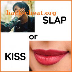 Slap or kiss icon