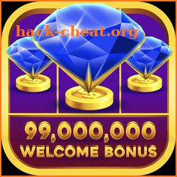 Slots - Blue Diamond Casino Jackpot Party icon