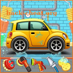 Smart Car Kids Wash Garage Service Station Auto icon