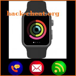 Smart watch Bt Notifier: sync watch & wear app icon