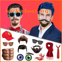 Smarty Men Photo Editor: Hairstyle, Mustache, Suit icon