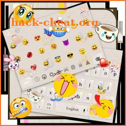 Smiley Emoji Keyboard Theme - Animoji & Stickers icon