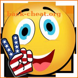 Smileys for whatsapp stickers usa independence day icon