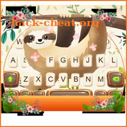 Smiling Sloth Keyboard Theme icon