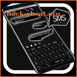 SMS Black Keyboard icon