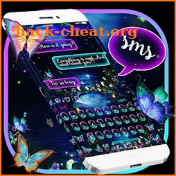SMS Fairyland Butterfly Keyboard icon
