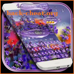 SMS Lavender Keyboard Theme icon