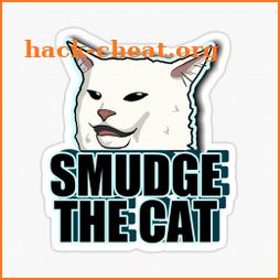 smudge the cat Sticker for Chat WAStickerApps‏ icon