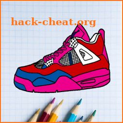 Sneakers Art Coloring Book icon