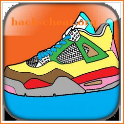 Sneakers Coloring Book - Shoes Coloring icon