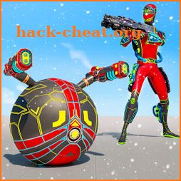 Snow Ball Robot Transform Hero Robot Crime City icon