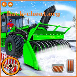Snow Excavator: Superhero Game icon