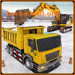 Snow Heavy Excavator Machine Simulator icon