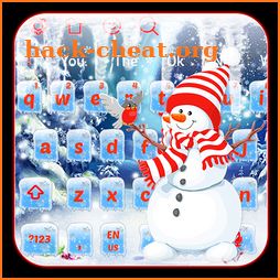 Snow Iceman Winter Keyboard Theme icon