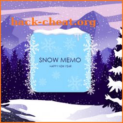 Snow memo icon