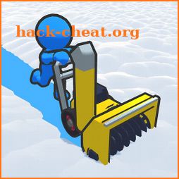 Snow shovelers - simulation icon