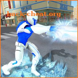 Snow Storm Super Human: Flying Ice Superhero War icon