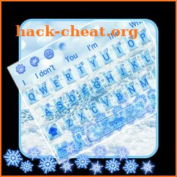 Snowflake Gravity Keyboard Theme icon
