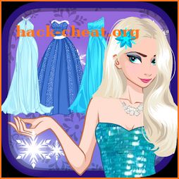 ❄ Icy dressup ❄ Frozen land icon